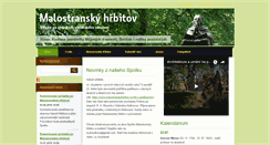 Desktop Screenshot of malostranskyhrbitov.cz